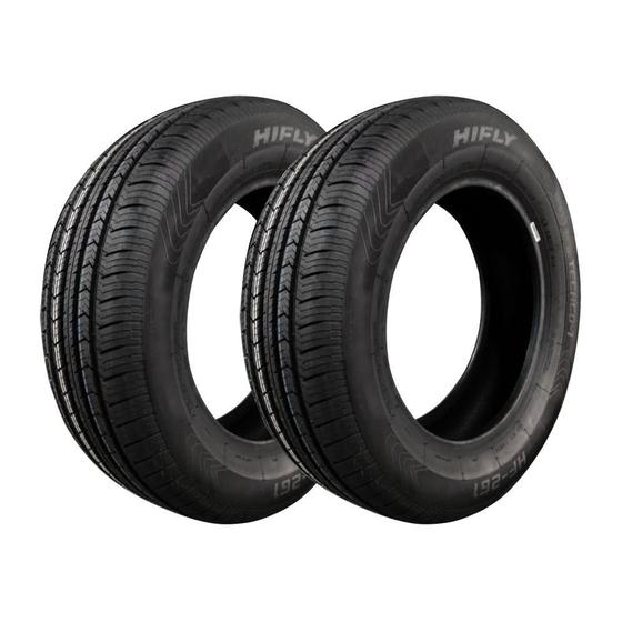 Imagem de Kit 2 Pneus Hifly Aro 13 175/60R13 HF-261 77H