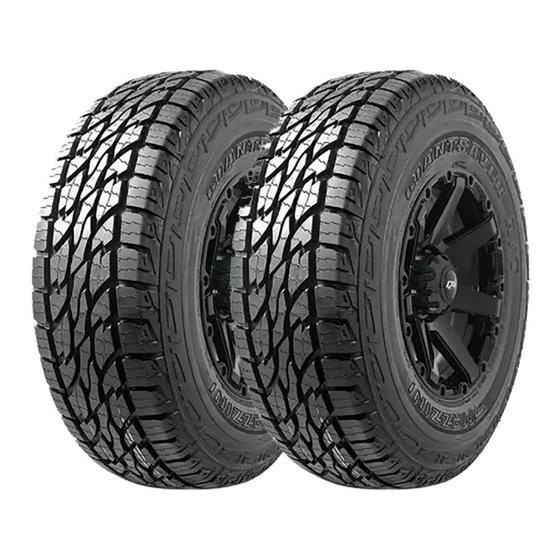 Imagem de Kit 2 Pneus Mazzini Aro 16 285/75R16 Giantsaver AT 126/123R