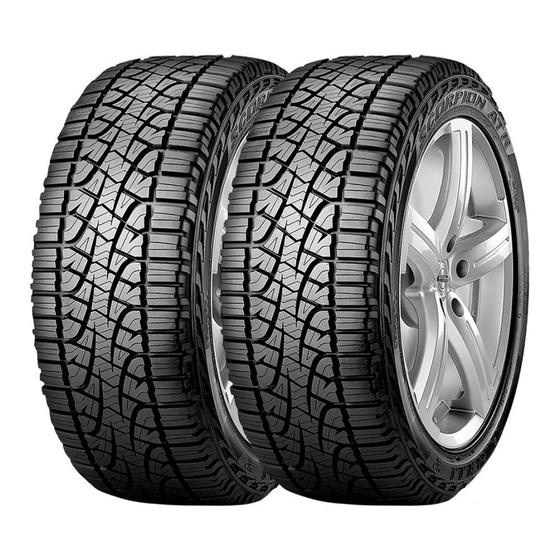 Imagem de Kit 2 Pneus Pirelli Aro 16 205/60R16 Scorpion ATR 92H