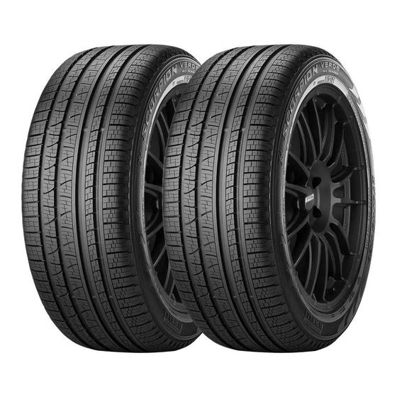 Imagem de Kit 2 Pneus Pirelli Aro 16 215/65R16 Scorpion Verde All Season 102H