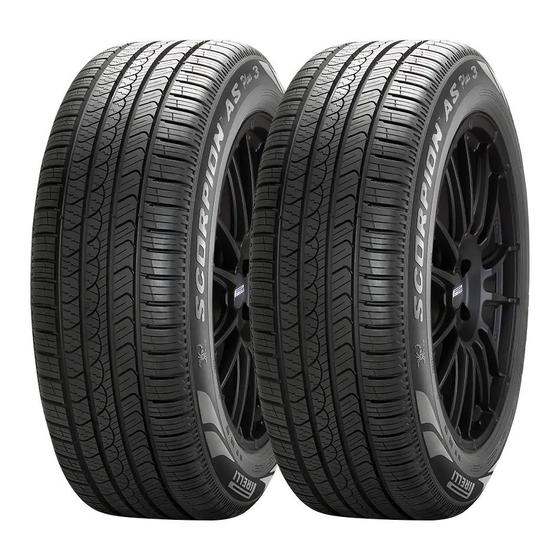 Imagem de Kit 2 Pneus Pirelli Aro 17 265/70R17 Scorpion AS Plus 3 115H