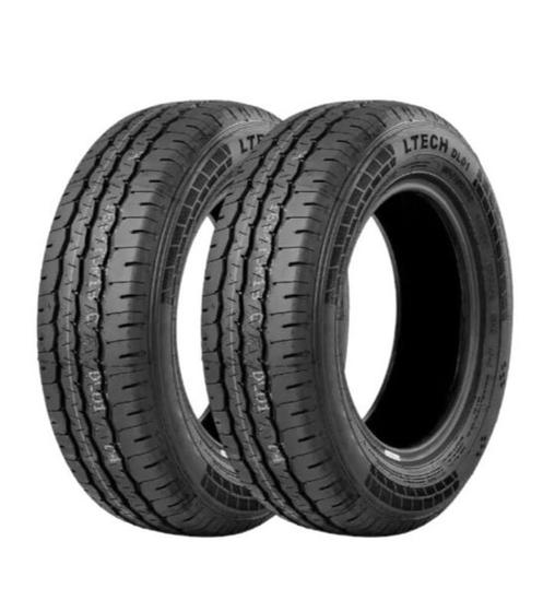 Imagem de Kit 2 Pneus SpeedMax Aro 16 205/75R16C DL01 8 Lonas 110/108R