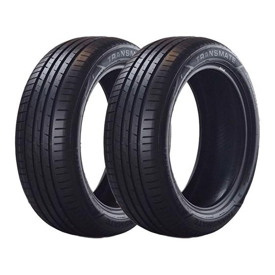 Imagem de Kit 2 Pneus Transmate Aro 15 195/55R15 Transerenus Eco 85V