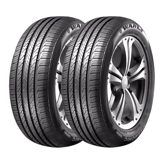 Imagem de Kit 2 Pneus Wanli Aro 15 195/60R15 H-220 88V