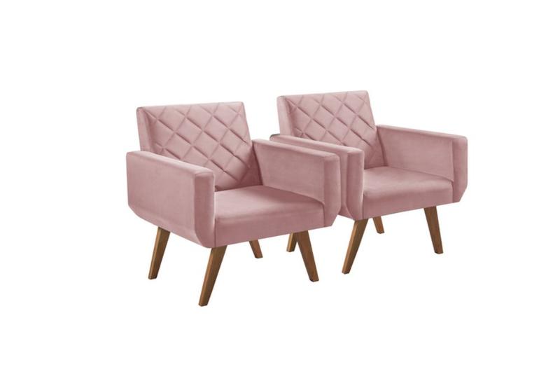Imagem de Kit 2 Poltronas 1 Lugar Anabelle Unidecor