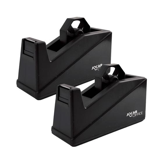 Imagem de Kit 2 Porta Durex Com Suporte Adaptador Para Fita Pequena A Grande