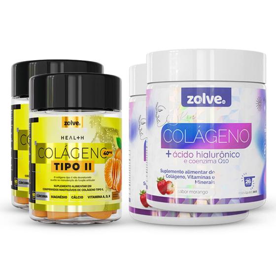 Imagem de Kit 2 Pote, Skin Colágeno Verisol Morango + Colágeno Tipo Ii