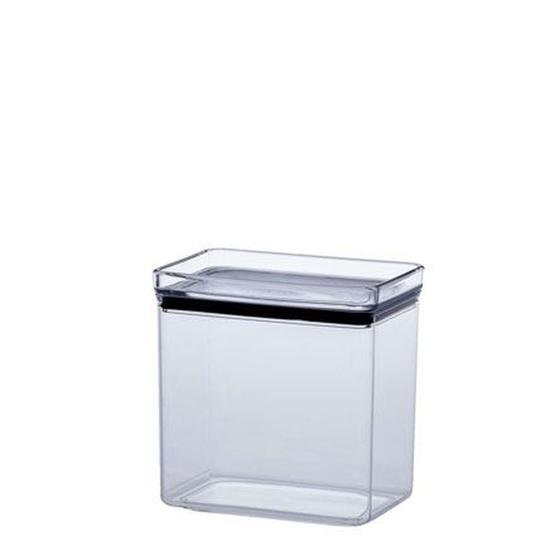 Imagem de Kit 2 Potes Retangular Lumini 1300ml Hermético e Empilhável