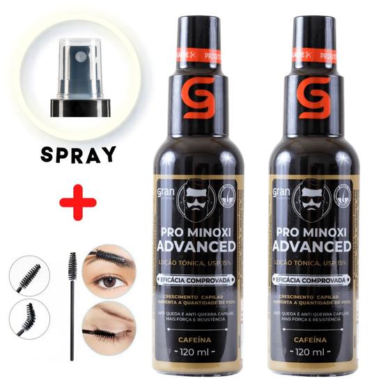 Kit 2 Pro Barber de Crescimento + Escovinha Estimuladora Menor preço em Kit 2 Pro Barber de Crescimento + Escovinha Estimuladora