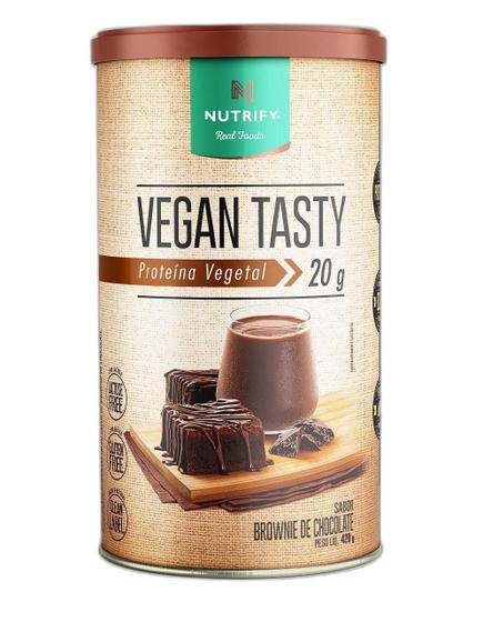 Imagem de Kit 2 Proteína Vegana Vegan Tasty Brownie Nutrify 420G