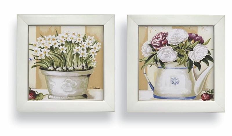 Kit 2 Quadros Decorativos Banheiro Toalete Lavabo Flor Vaso Menor preço em Kit 2 Quadros Decorativos Banheiro Toalete Lavabo Flor Vaso