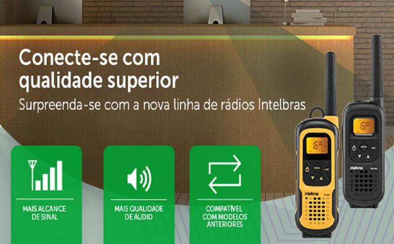 Imagem de Kit 2 Radio Comunicador Intelbras Rc 4102 Water Proof (par)