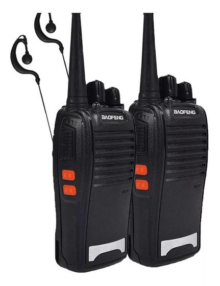 Imagem de Kit 2 Radio Comunicador Profissional Ht Uhf 16 Canais 777S