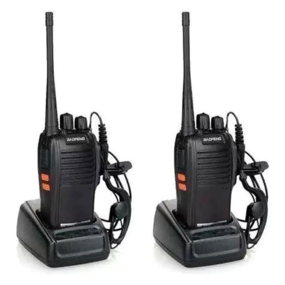 Kit 2 Radio Comunicador Walk Talk Baofeng Bf-777S Com Fone - Rádios Comunicadores - Boafeng Imagem de Kit 2 Radio Comunicador Walk Talk Baofeng Bf-777S Com Fone - Rádios Comunicadores