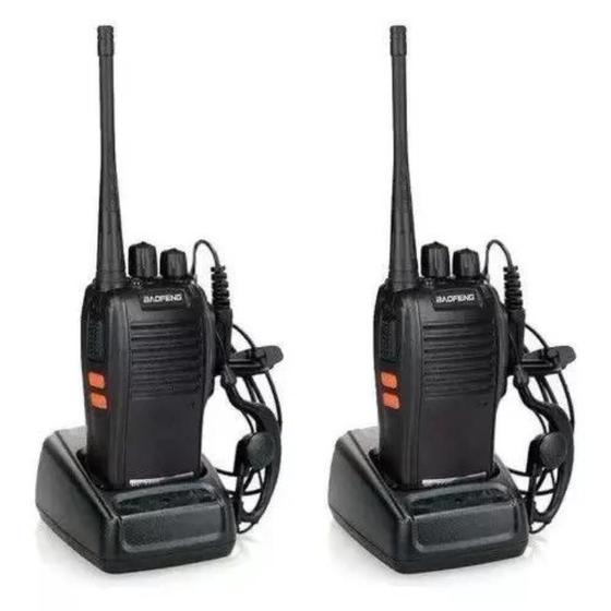 Imagem de Kit 2 Radios Comunicador Baofeng 777S Profissional Ht Uhf