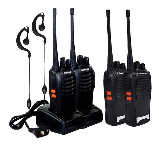 Imagem de Kit 2 Rádios Comunicador Walk Talk Baofeng - Bf - 777s