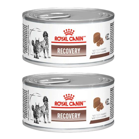 Kit 2 Recovery Lata Ração Royal Canin Cães e Gatos 195g - Pedigree ...