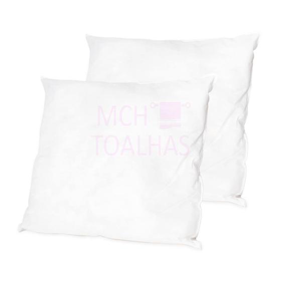 Imagem de Kit 2 Refil Almofadas Enchimentos 45x45