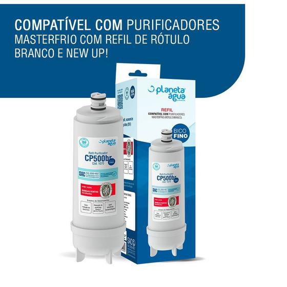 Imagem de Kit 2 Refil Cp500br P/ Purificador Masterfrio E Newmaq New.up