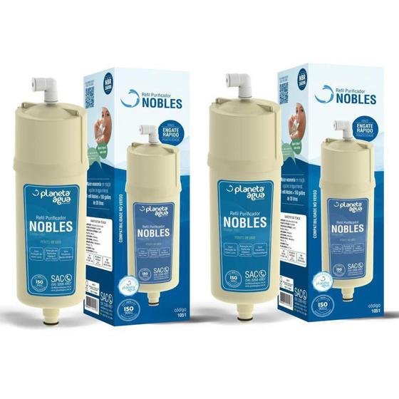 Imagem de Kit 2 Refil Filtro Europa Noblesse Plus Cta Smart - Planeta Agua