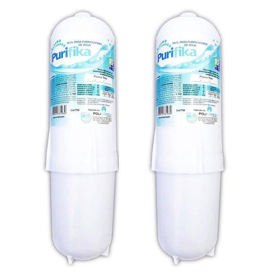 Imagem de Kit 2 Refil Filtro Purificador Água Soft Everest Slim Fit