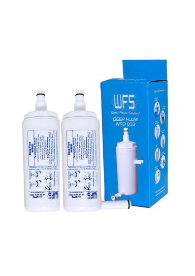 Imagem de Kit 2 Refil Filtro WFS Purificador Agua Gioviale Lorenzetti Compatível Kit 2