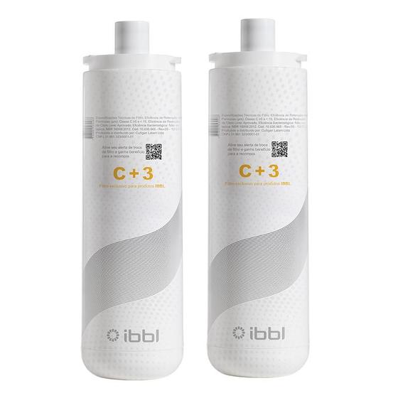 Imagem de Kit 2 Refil Ibbl C+3 Natural 