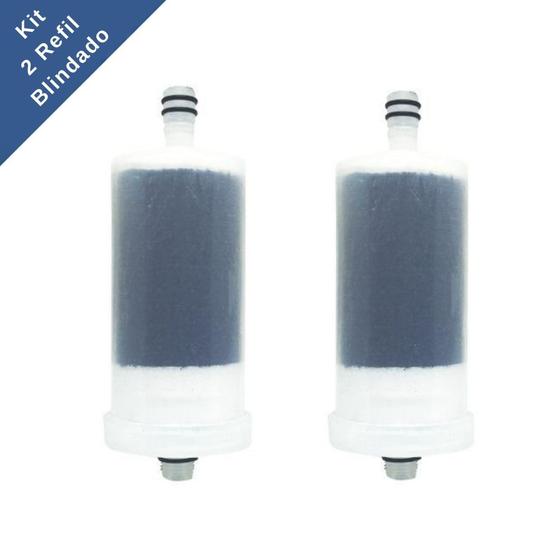 Imagem de KIT 2 Refil / Vela Para Toneira Com Filtro com carvão ativo Blindada - BL