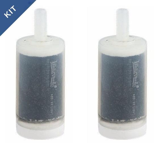 Imagem de Kit 2 Refil / Vela Universal Para Toneira Com Filtro com carvão ativo - AT