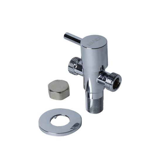 Imagem de Kit 2 Registros de Metal com Derivação 1/2x1/2 Civitt
