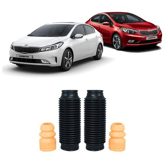 Imagem de Kit 2 Reparo Batente Dianteiro Kia New Cerato 2015 16 17 18