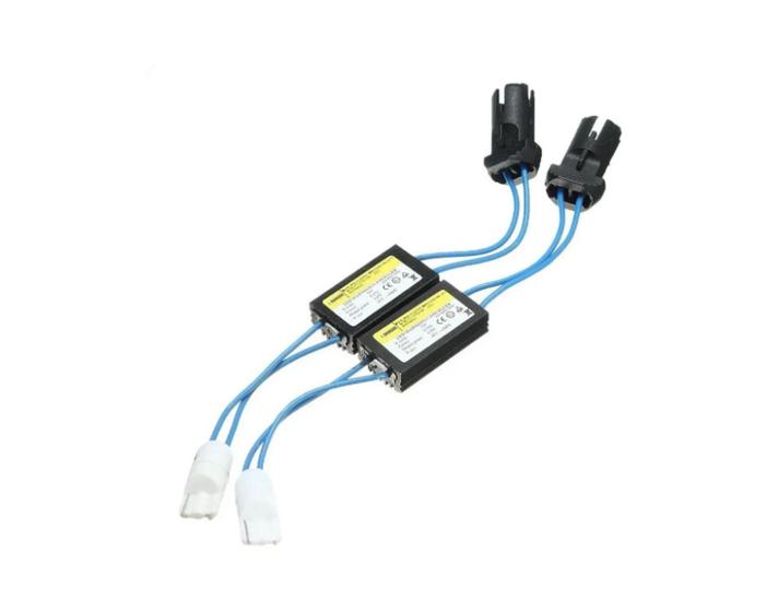 Kit 2 Resistor Canceller T10 Led Pingo Elimina Erro Painel A7