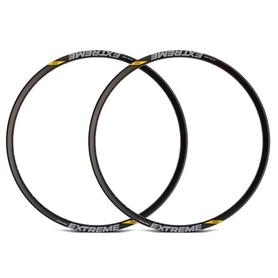 Imagem de Kit 2 Rodas Folhas 26/36 Furos Tubeless Ready Freio a Disco Extreme Pro Vzan