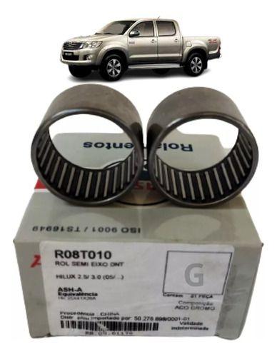 Imagem de Kit 2 Rolamento Agulha Semi Eixo Diferencial Hilux 4x4 05-15