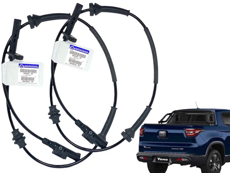 Imagem de Kit 2 Sensor ABS Traseiro Original FIAT Toro 4x2 4x4 Flex/Diesel Todos MOPAR FIAT ORIGINAL