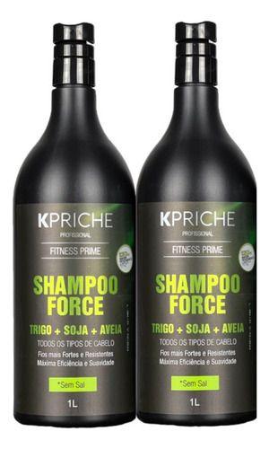 Imagem de Kit 2 Shampoo Force 1L