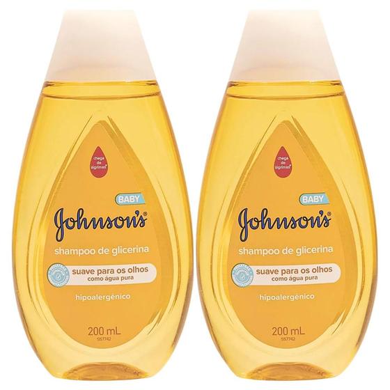 Imagem de KIT 2 Shampoo Johnsons Baby 200ml
