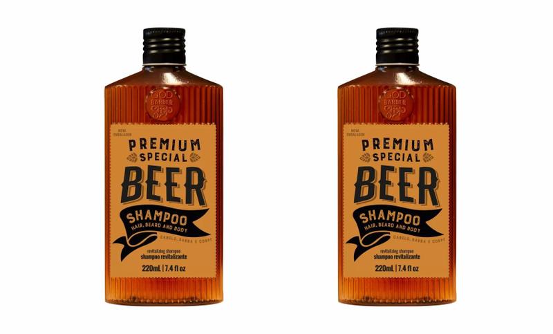 Imagem de Kit 2 Shampoo Revitalizante Premium Special Beer 220ml - QOD