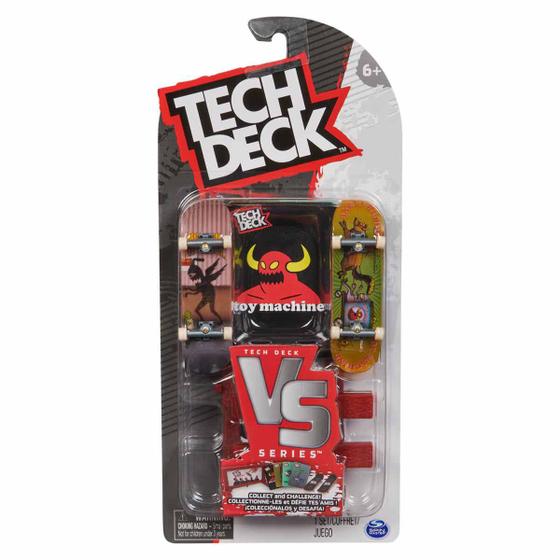 Imagem de Kit 2 Skate de Dedo com Obstáculo Toy Machine - Tech Deck