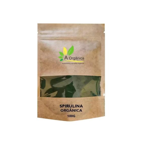 Imagem de Kit 2 Spirulina 100% Pura Orgânica 100G