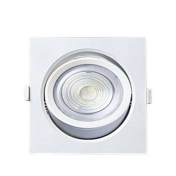 Imagem de Kit 2 Spot Embutir Quadrado Alltop LED PAR30 10W 45º