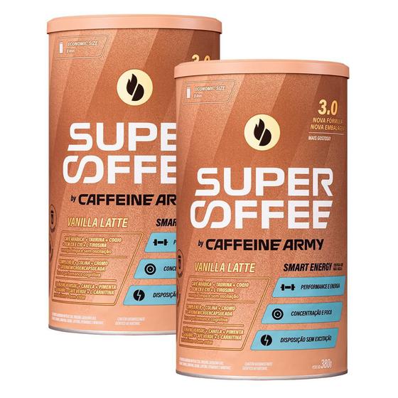KIT 2 Super Coffee 3.0 Economic Size 380g - Baunilha Menor preço em KIT 2 Super Coffee 3.0 Economic Size 380g - Baunilha