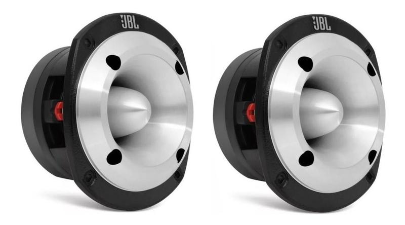 Imagem de Kit 2 Super Tweeter Jbl St400 Trio 150wrms Em Aluminio