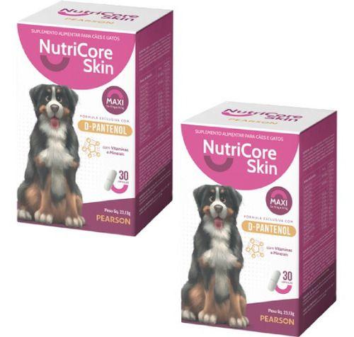 Imagem de Kit 2 Suplemento Alimentar Nutricore Skin Maxi - 30 Cápsulas