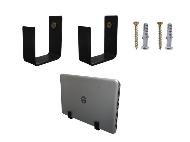 Kit 2 Suporte Fixar Na Parede Notebook Samsung Dell Menor preço em Kit 2 Suporte Fixar Na Parede Notebook Samsung Dell