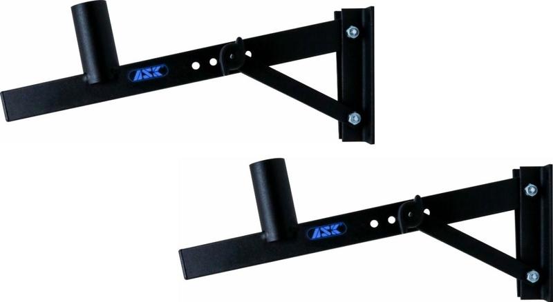 Imagem de Kit 2 Suporte Para Caixa De Som Acustica Novo Fixo De Parede