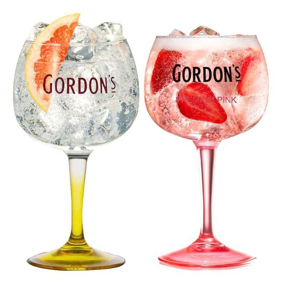 Imagem de Kit 2 Taças De Gin Gordons De Vidro 600ml - Oficial Diageo
