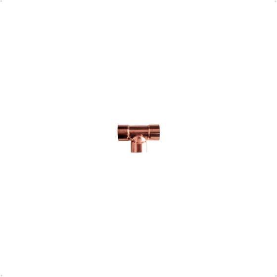 Imagem de Kit 2 Tee de Cobre Soldável 5/8" x 5/8" x 5/8"