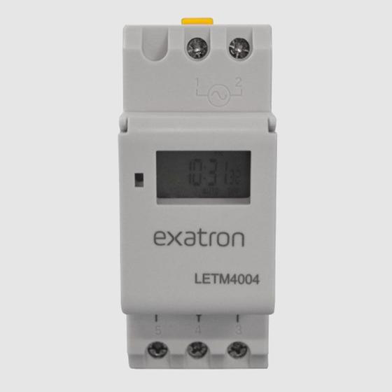 Imagem de KIT 2 Temporizador Timer Digital Fixação Trilho 220v Exatron