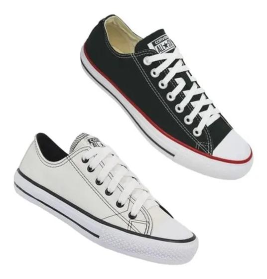 kit 2 tenis alls star sapato casual unissex tradicional cano baixo Menor preço em kit 2 tenis alls star sapato casual unissex tradicional cano baixo